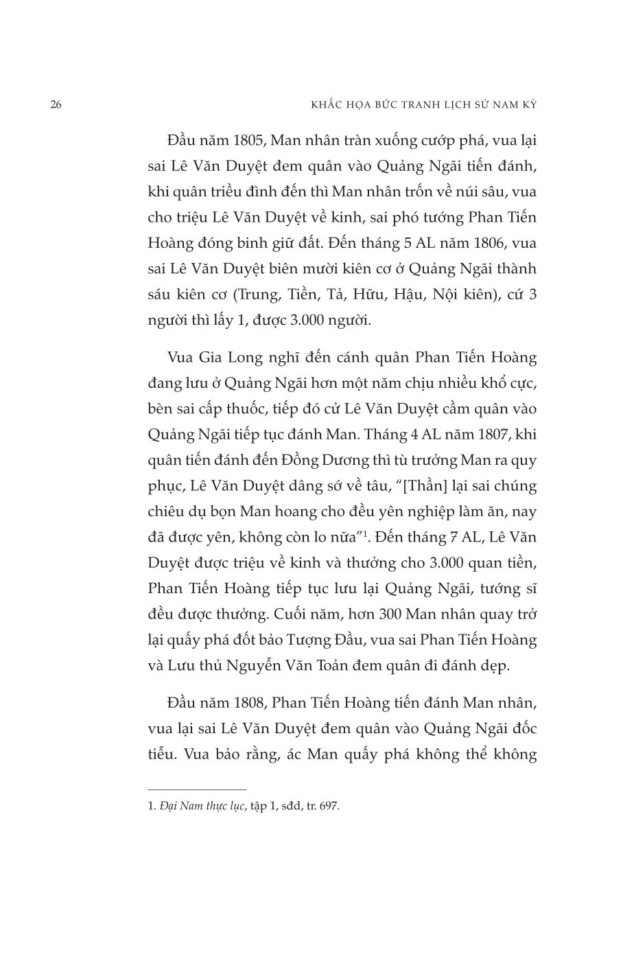 Khắc Họa Bức Tranh Lịch Sử Nam Kỳ - Nguyễn Quang Diệu