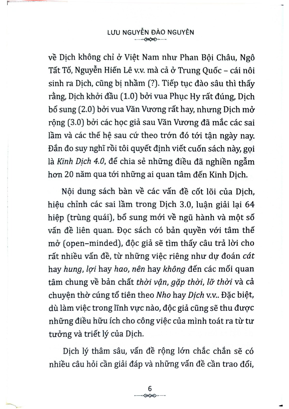 Kinh Dịch 4.0 - Lưu Nguyễn Đào Nguyên