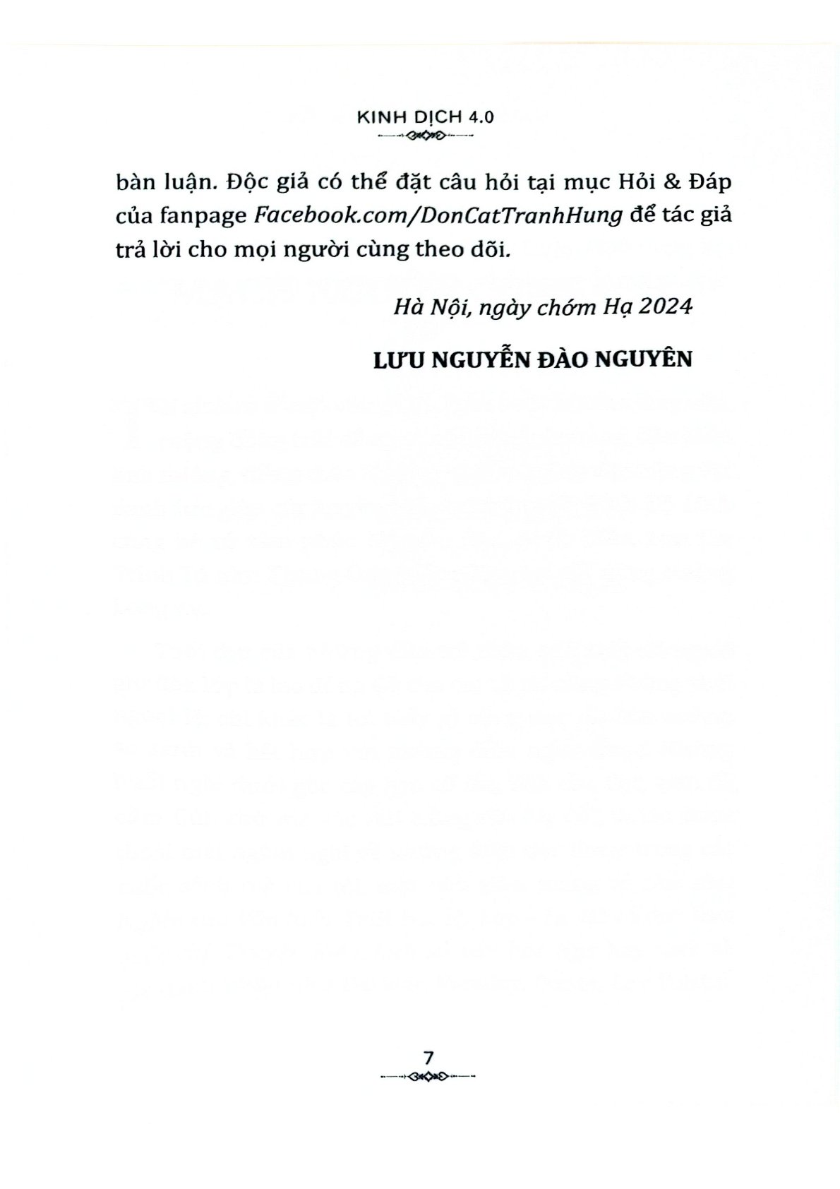 Kinh Dịch 4.0 - Lưu Nguyễn Đào Nguyên