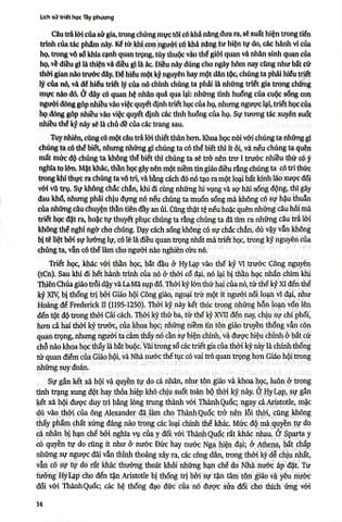  Lịch Sử Triết Học Tây Phương  - IRED 