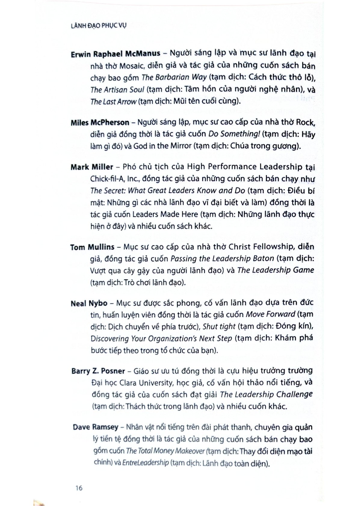 Lãnh Đạo Phục Vụ: Cách Tạo Những Mối Quan Hệ Và Kết Quả Vượt Trội Từ 42 Nhà Lãnh Đạo Lớn - Ken Blanchard, Renee Broadwell