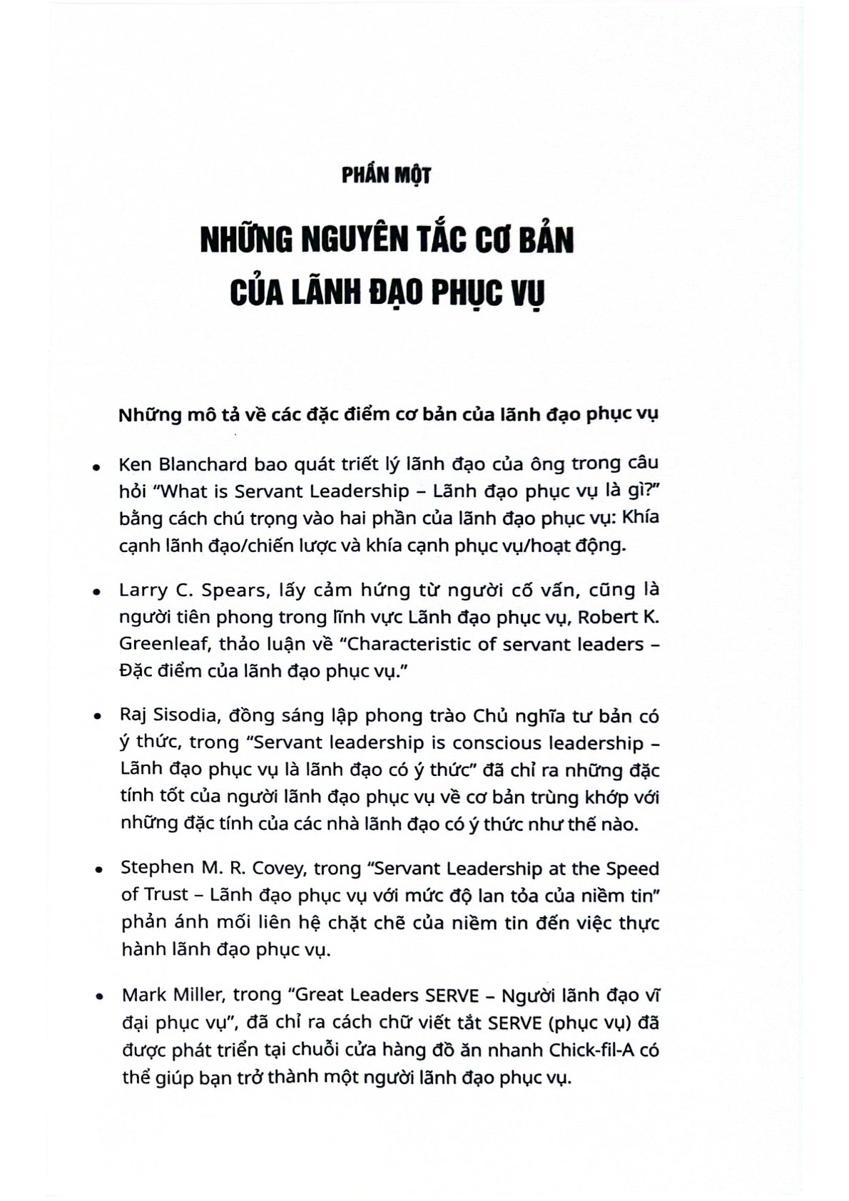 Lãnh Đạo Phục Vụ: Cách Tạo Những Mối Quan Hệ Và Kết Quả Vượt Trội Từ 42 Nhà Lãnh Đạo Lớn - Ken Blanchard, Renee Broadwell
