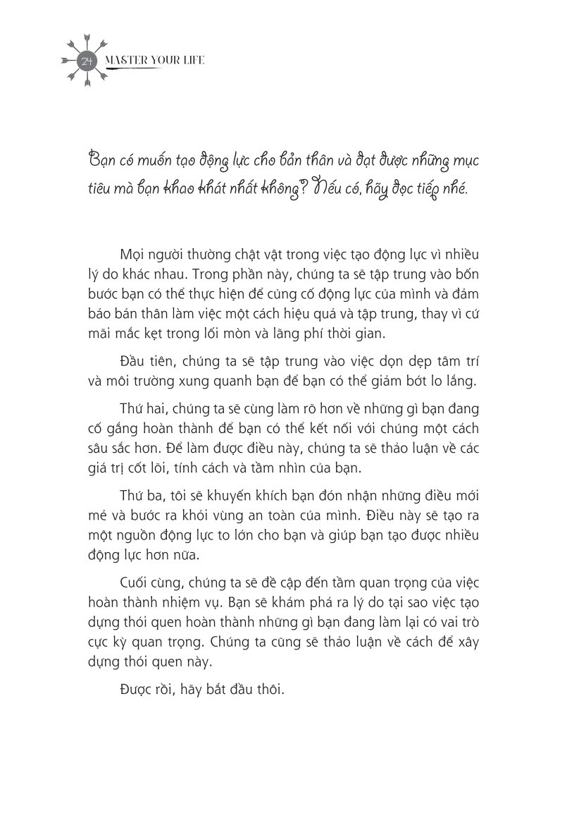 Master Your Life - Làm Chủ Động Lực - Thibaut Meurisse