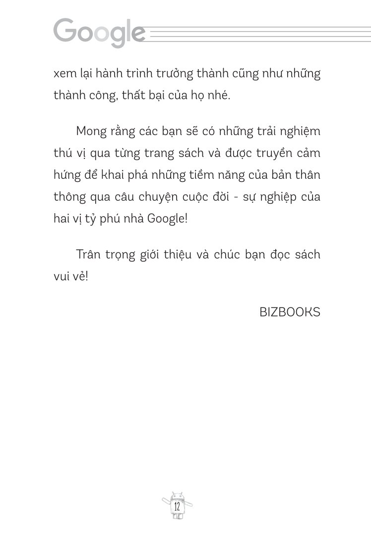 Những Bộ Óc Tỷ Đô - Larry Page & Sergey Brin: Hành Trình Bá Chủ Thế Giới Internet Của Đế Chế Google - The Gurus