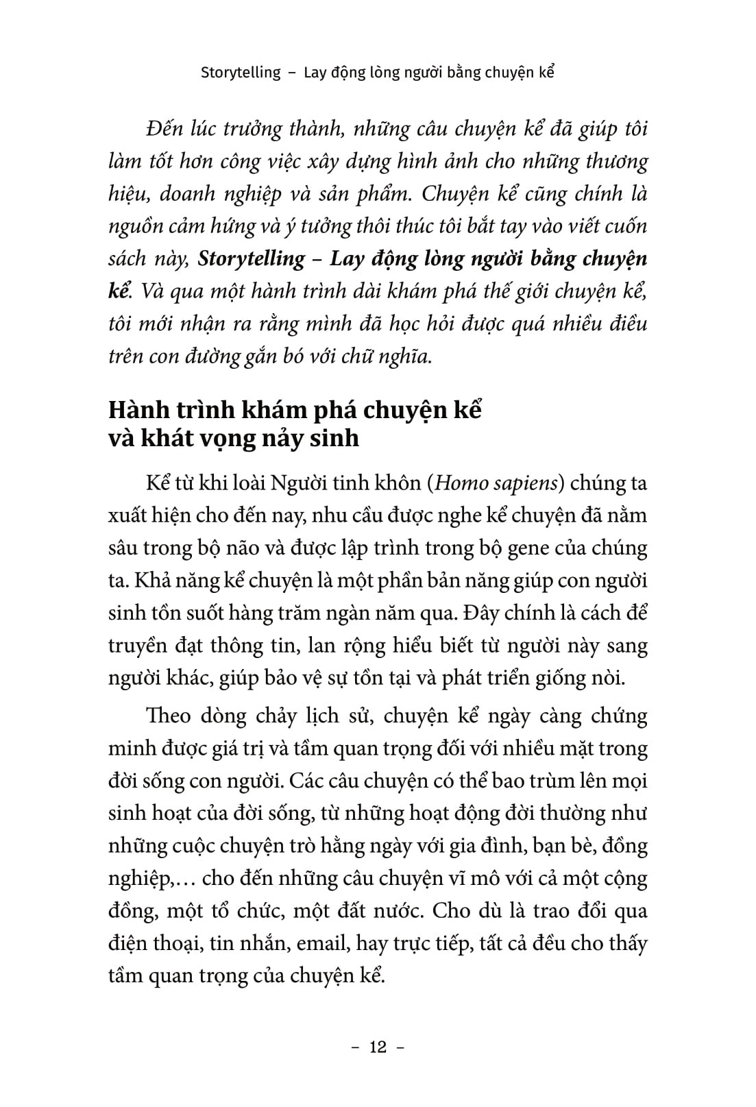 Storytelling - Lay Động Lòng Người Bằng Chuyện Kể - Nguyễn Trần Quang