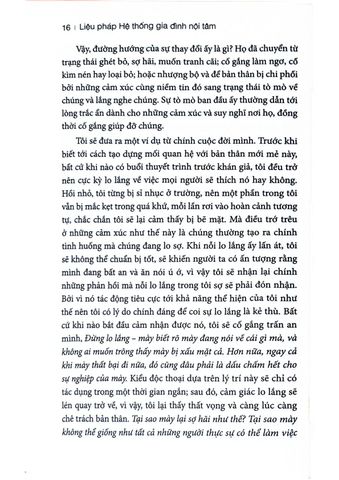  Liệu Pháp Hệ Thống Gia Đình Nội Tâm: Trân Trọng Các Phần Tâm Trí Trong Bạn - Richard C. Schwartz Ph.D 