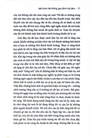  Liệu Pháp Hệ Thống Gia Đình Nội Tâm: Trân Trọng Các Phần Tâm Trí Trong Bạn - Richard C. Schwartz Ph.D 