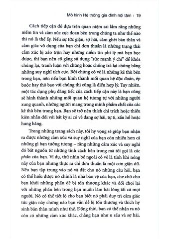  Liệu Pháp Hệ Thống Gia Đình Nội Tâm: Trân Trọng Các Phần Tâm Trí Trong Bạn - Richard C. Schwartz Ph.D 