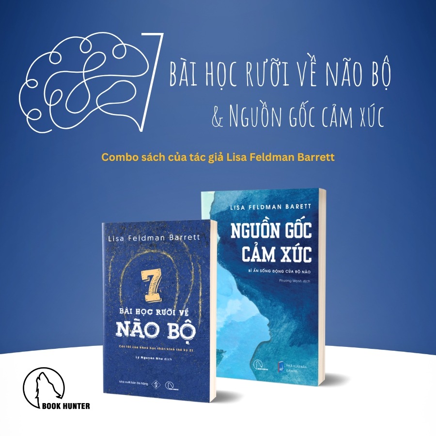 Combo 2 Quyển Khoa Học Não Bộ Của Lisa Feldman Barrett ( 7 Bài Học Rưỡi Về Não Bộ + Nguồn Gốc Cảm Xúc ) - Lisa Feldman Barrett