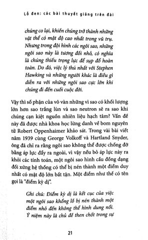  Lỗ Đen: Các Bài Thuyết Giảng Trên Đài - Stephen Hawking 