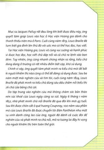  Louis Braille - Who? Chuyện Kể Danh Nhân Thế Giới 