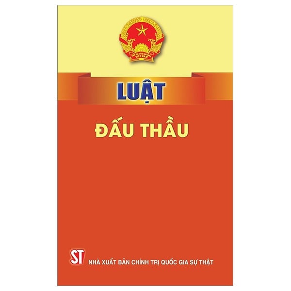 Luật Đấu Thầu - Quốc hội (XB 2024)
