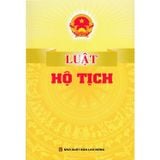  Luật Hộ Tịch  - Quốc hội 