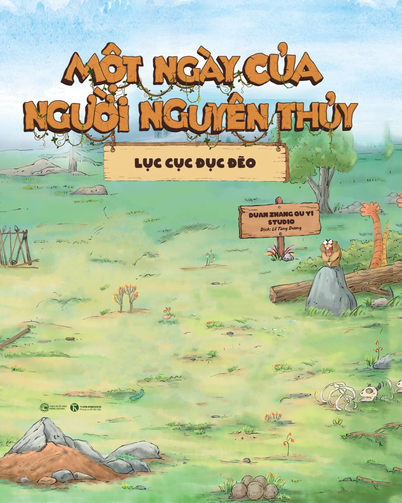 Bộ Sách Một Ngày Của Người Nguyên Thủy (Bộ 4 Cuốn) - Bìa Cứng - Duan Zhang Qu Yi Studio