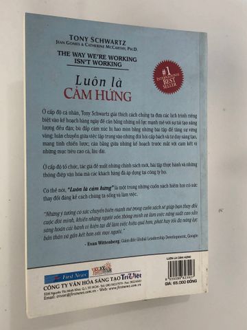  { Trưng Bày } Luôn Là Cảm Hứng - Tony Schwartz 