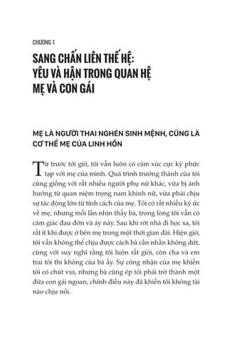  Mẹ Và Con Gái: Chữa Lành Tổn Thương Giữa Các Thế Hệ - Hầu Ngọc Trân 