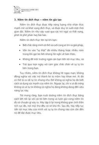  Master Your Life - Làm Chủ Niềm Tin - Thibaut Meurisse 
