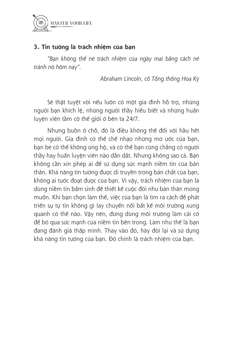 Master Your Life - Làm Chủ Niềm Tin - Thibaut Meurisse