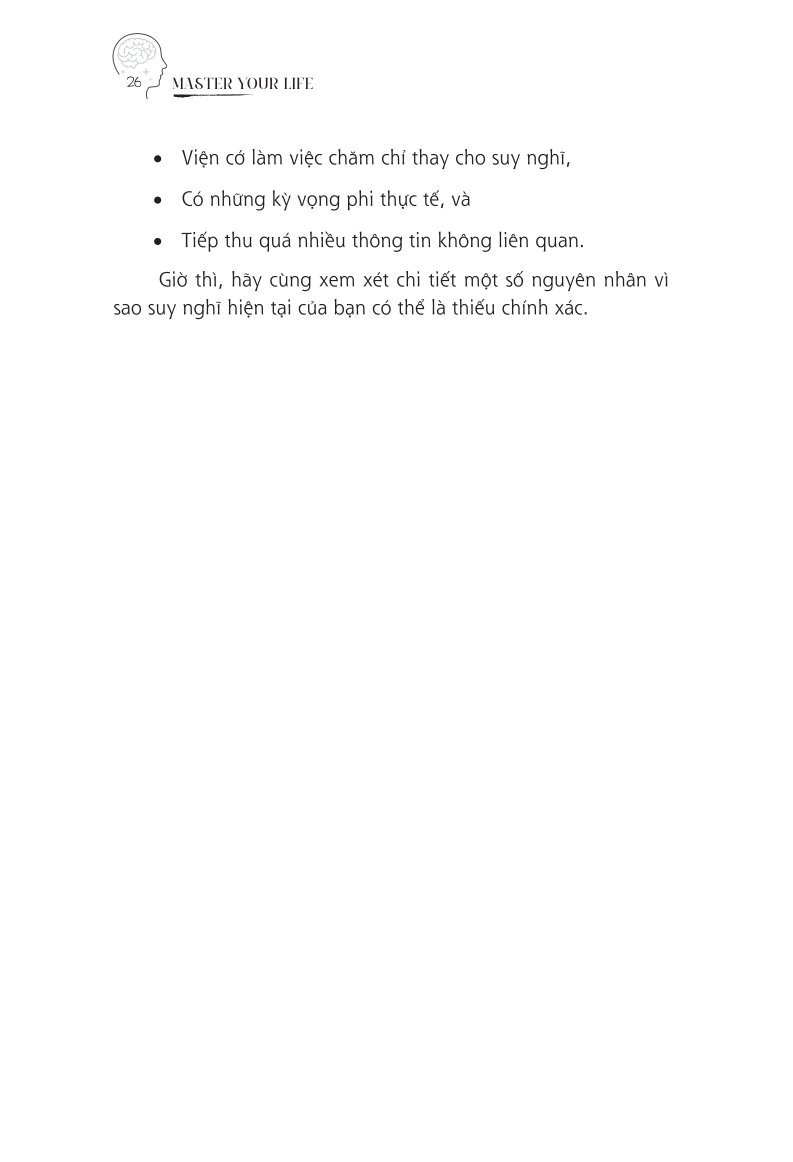 Master Your Life - Làm Chủ Tư Duy - Thibaut Meurisse