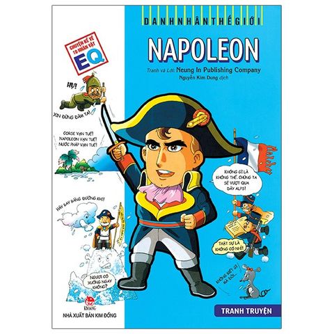 Combo 5 Quyển Danh Nhân Thế Giới ( Edison + Lincoln + Napoleon + Niutơn + Nobel ) 