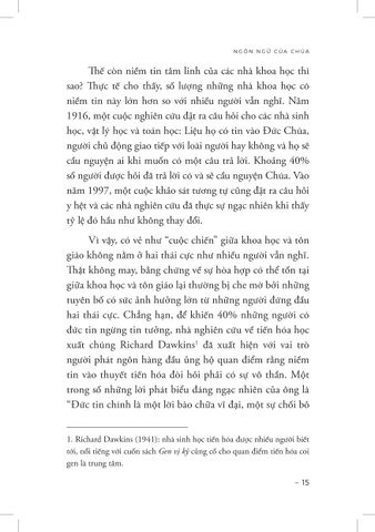  Ngôn Ngữ Của Chúa - Francis S.Collins 