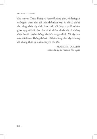  Ngôn Ngữ Của Chúa - Francis S.Collins 