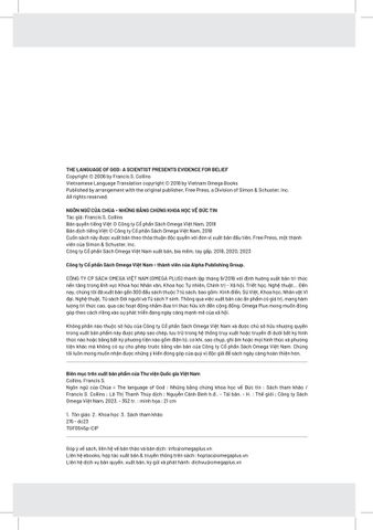  Ngôn Ngữ Của Chúa - Francis S.Collins 