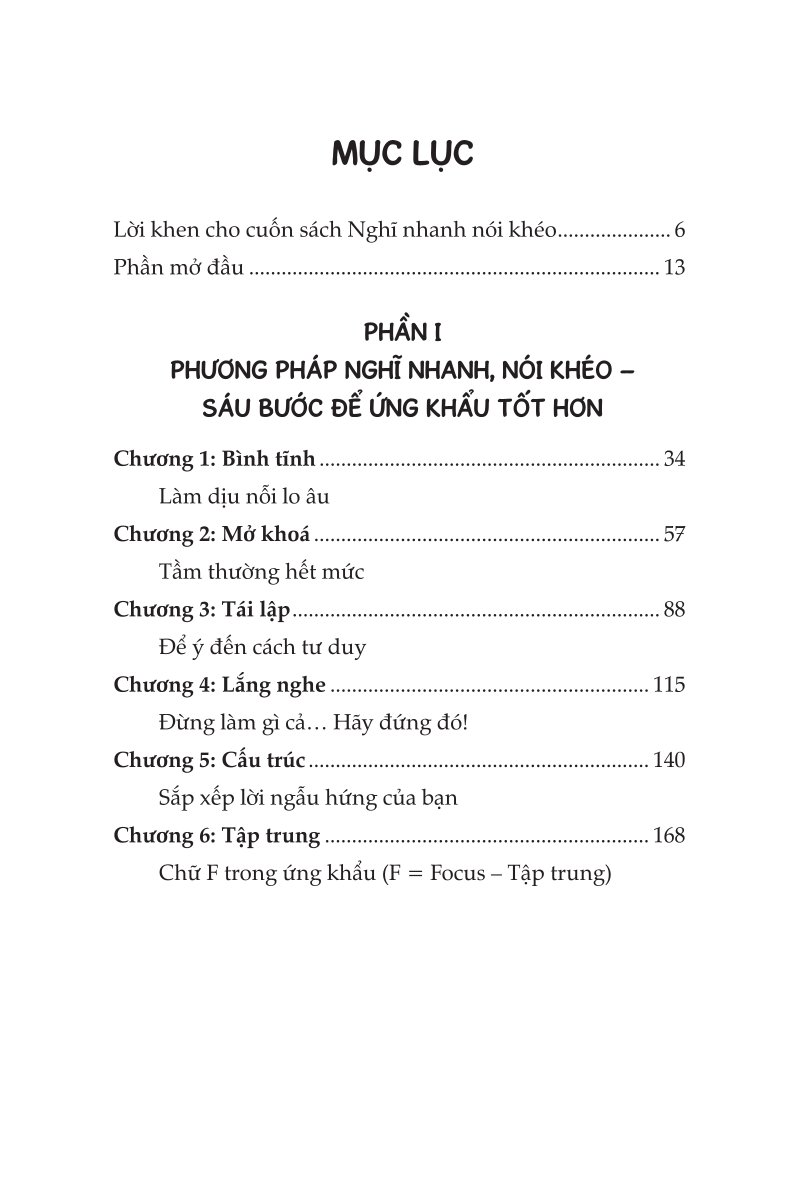 Nghĩ Nhanh Nói Khéo: Hướng Dẫn Cách Phản Ứng Thông Minh Trong Mọi Tình Huống - Matt Abrahams