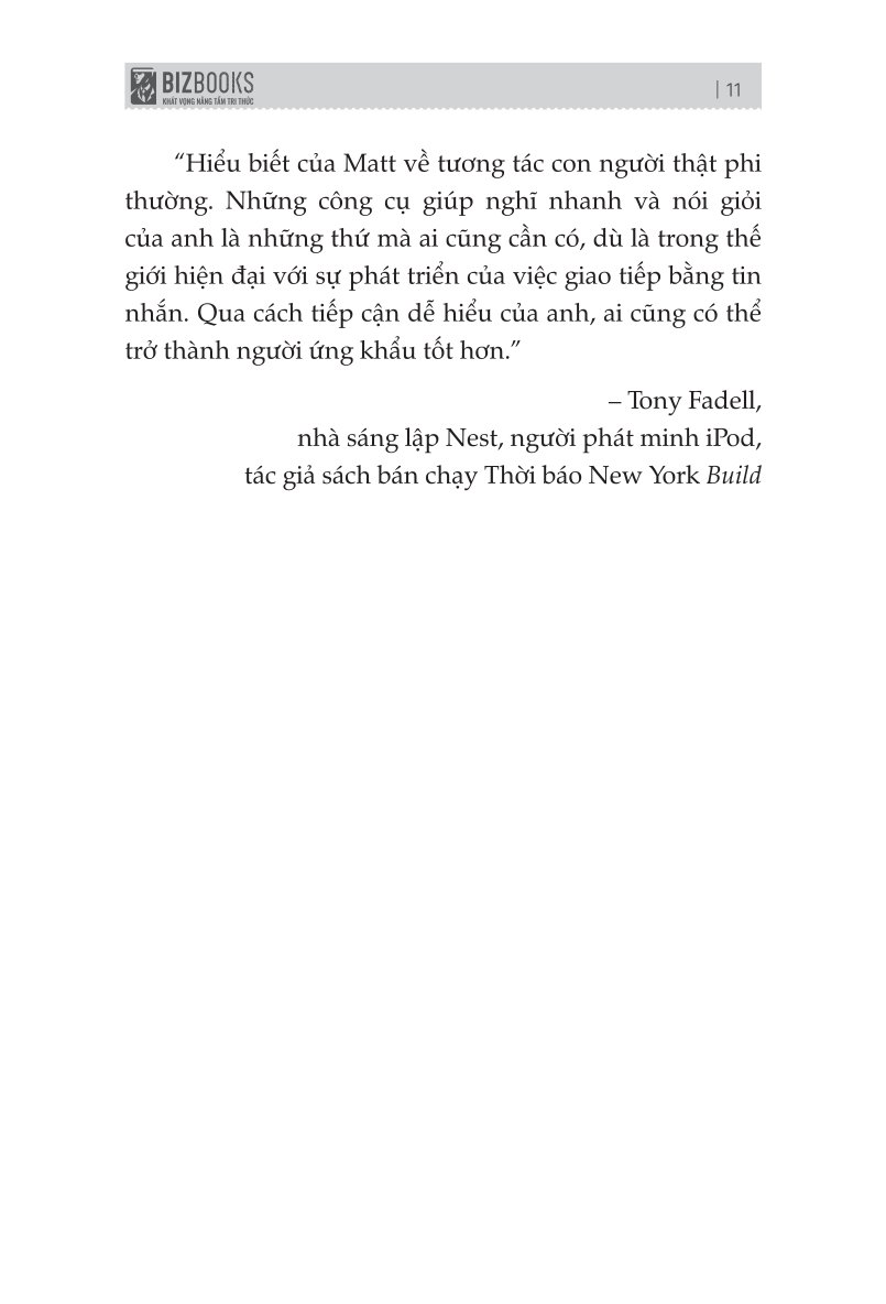 Nghĩ Nhanh Nói Khéo: Hướng Dẫn Cách Phản Ứng Thông Minh Trong Mọi Tình Huống - Matt Abrahams