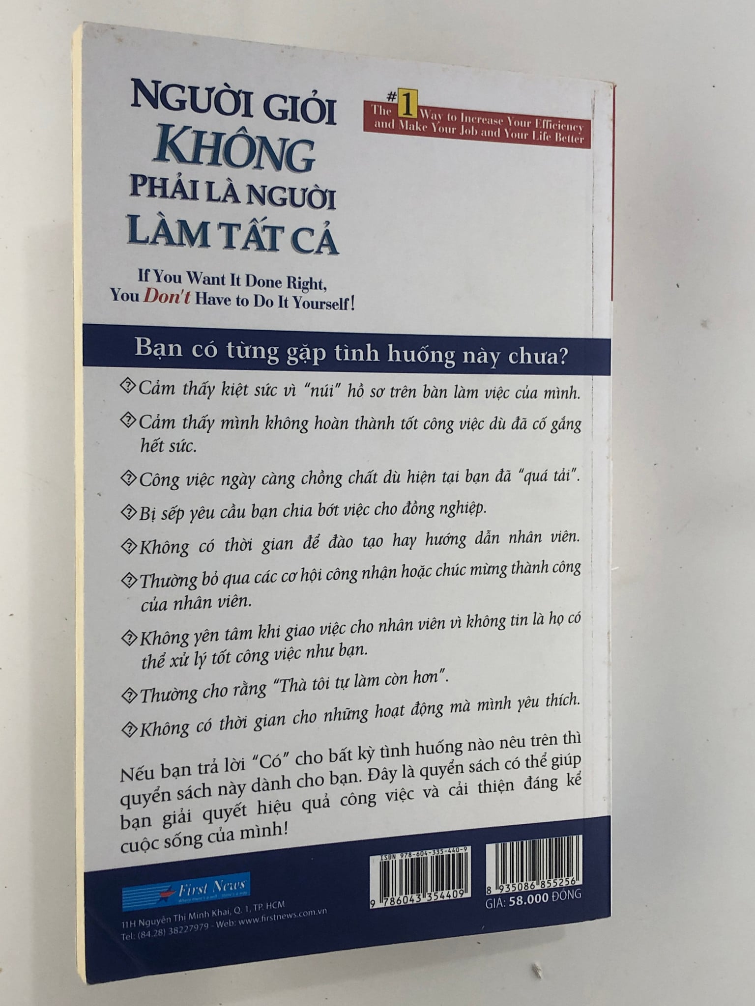 { Trưng Bày } Người Giỏi Không Phải Là Người Làm Tất Cả - Donna M. Genett, PH.D.