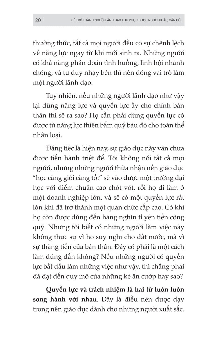 Nhà Lãnh Đạo Truyền Cảm Hứng: 51 Nguyên Tắc Thu Phục Lòng Người