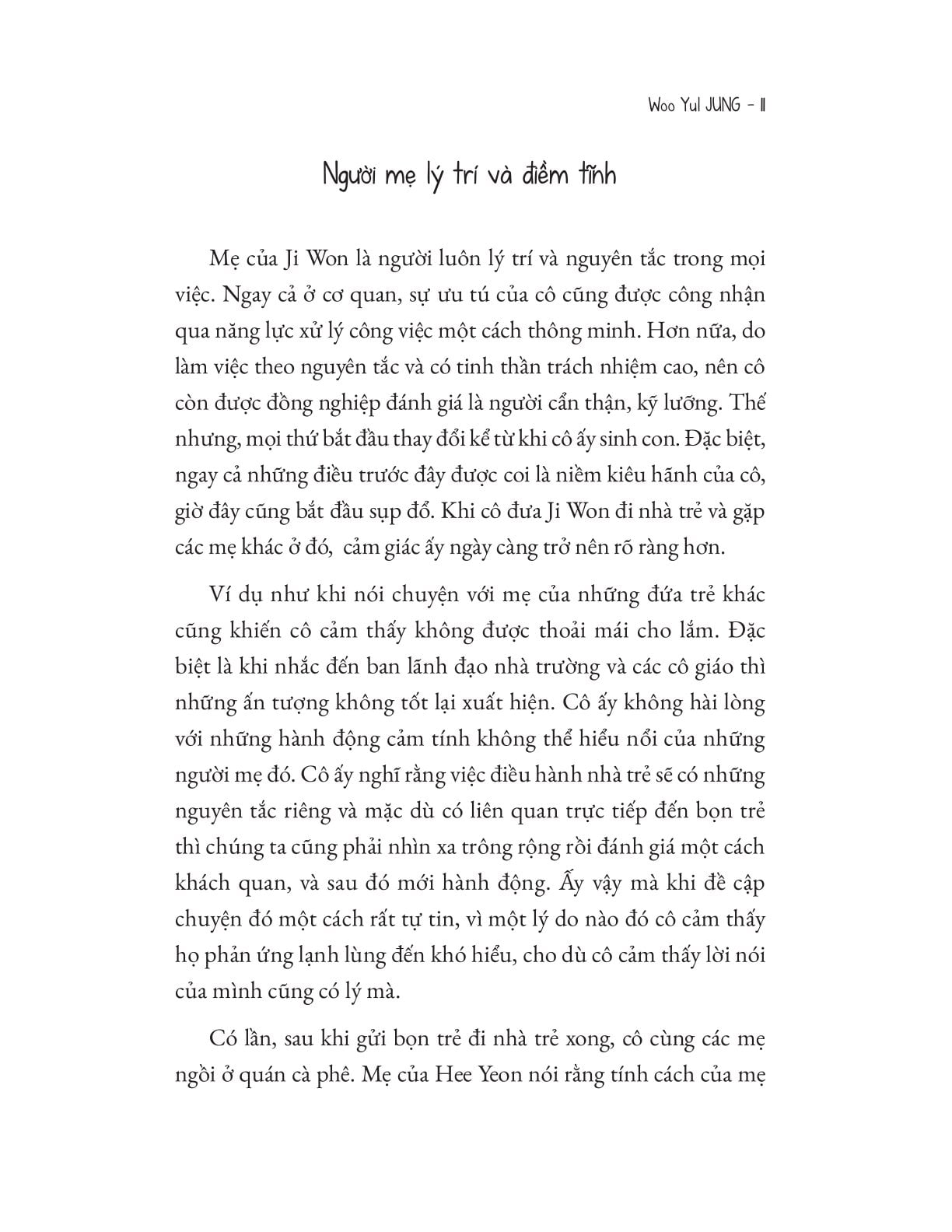 Những Điều Mẹ Chưa Kể - Woo Yul Jung