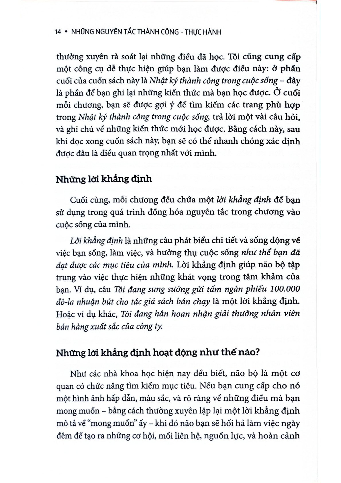 Những Nguyên Tắc Thành Công - Thực Hành - Jack Canfield, Dr Brandon Hall, Janet Switzer