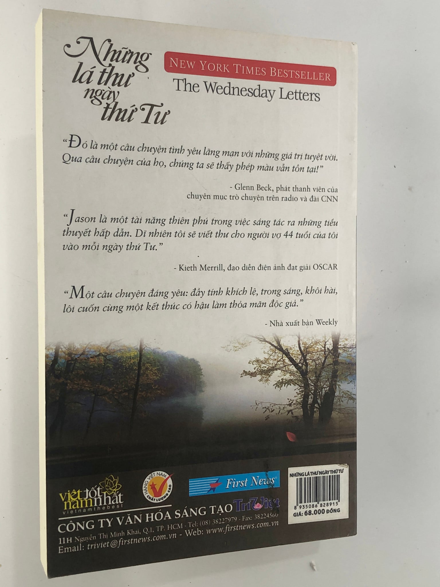{ Trưng Bày } Những Lá Thư Ngày Thứ Tư - Jason F Wright