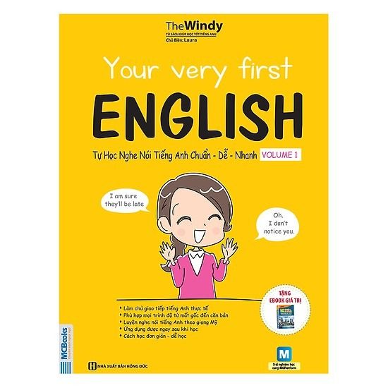  Your very first English - Tự học nghe nói tiếng Anh chuẩn dễ nhanh Volume 1 