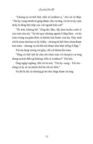  Án Mạng Vùng Lưỡng Hà - Agatha Christie 