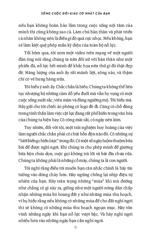 Sống Cuộc Đời Giàu Có Nhất Của Bạn - Robin Sharma