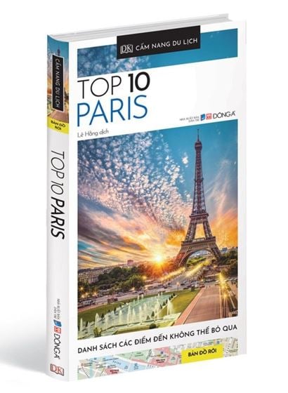 Combo 2 Quyển: Cẩm Nang Du Lịch Top 10 (Singapore + Paris) - DK
