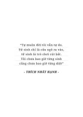 Không Diệt Không Sinh Đừng Sợ Hãi - Bìa Cứng - Phiên Bản Đặc Biệt - Thích Nhất Hạnh