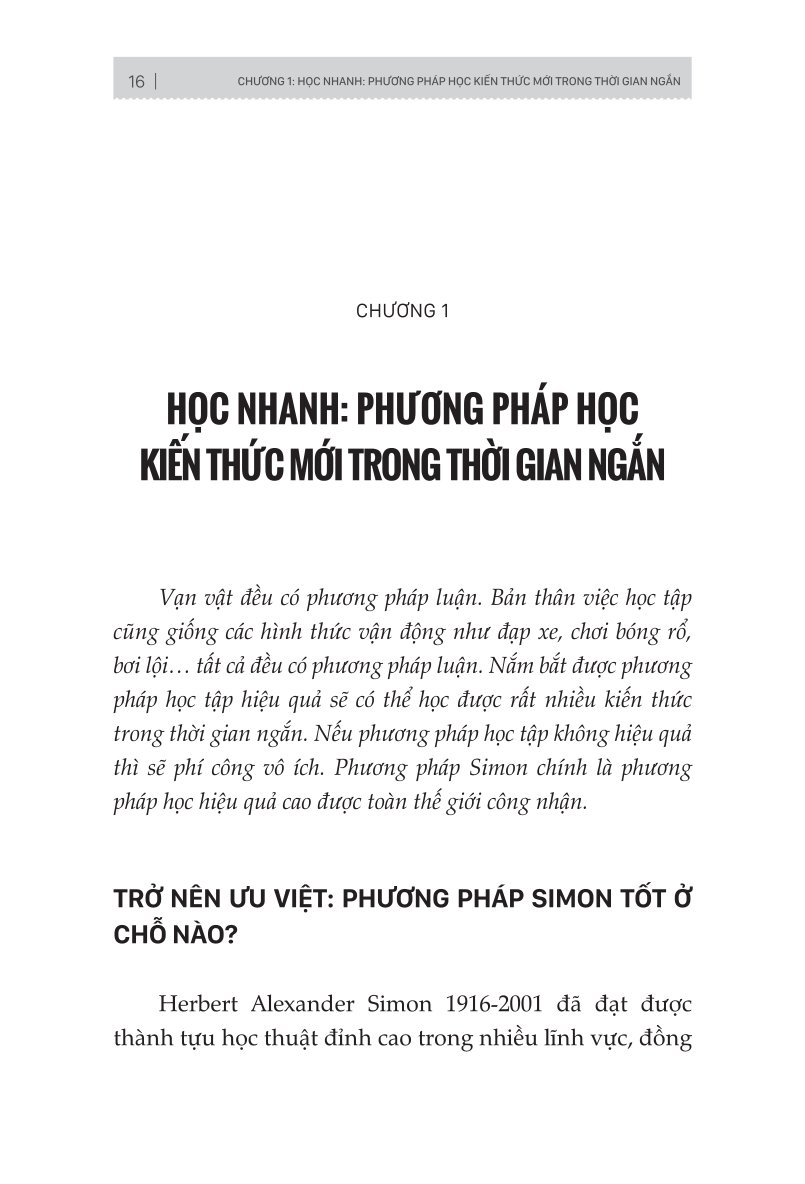 Combo 2 Quyển: Phương Pháp Học Tập Của Simon + Huấn Luyện Não Bộ Học Siêu Tốc - Hữu Vinh Phương Lược, Jonathan A.Levi