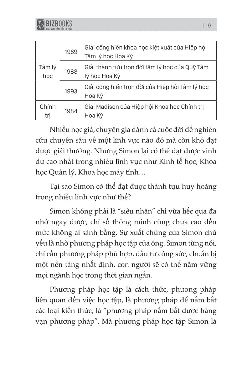 Combo 2 Quyển: Phương Pháp Học Tập Của Simon + Huấn Luyện Não Bộ Học Siêu Tốc - Hữu Vinh Phương Lược, Jonathan A.Levi