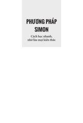 Combo 2 Quyển: Phương Pháp Học Tập Của Simon + Huấn Luyện Não Bộ Học Siêu Tốc - Hữu Vinh Phương Lược, Jonathan A.Levi