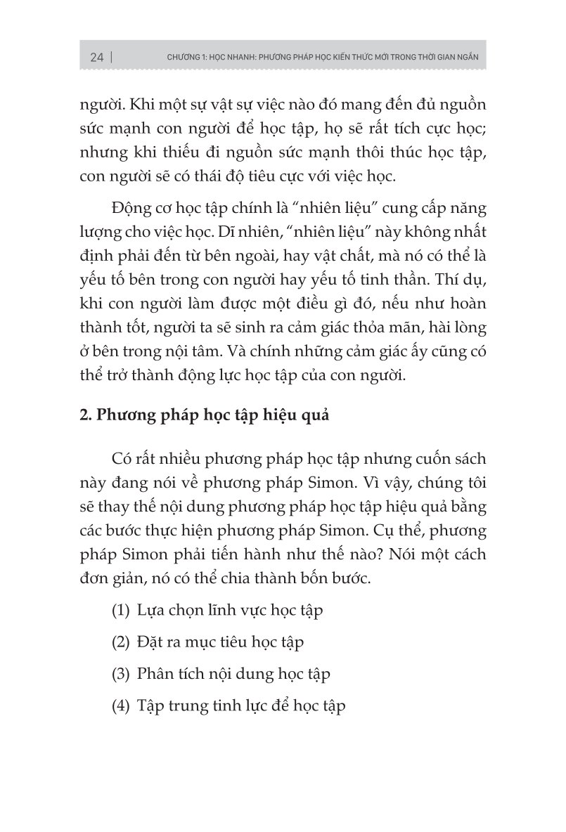 Combo 2 Quyển: Phương Pháp Học Tập Của Simon + Huấn Luyện Não Bộ Học Siêu Tốc - Hữu Vinh Phương Lược, Jonathan A.Levi
