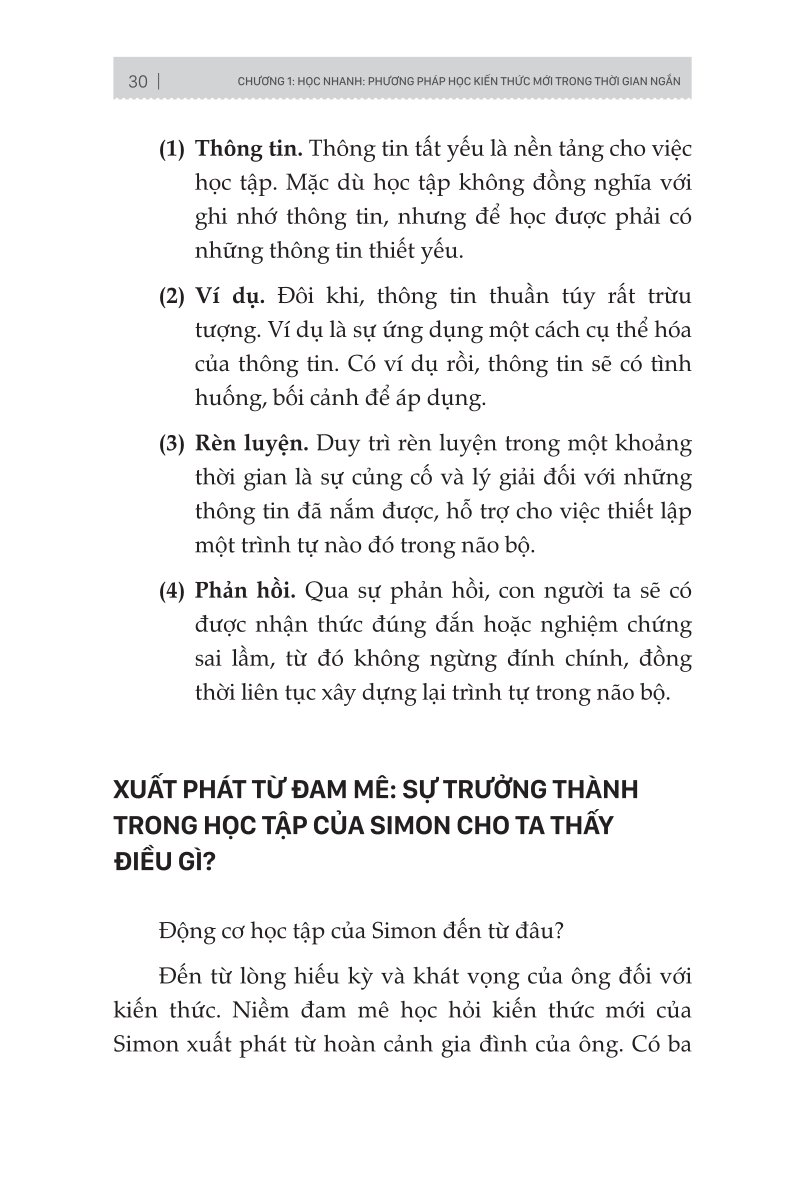 Combo 2 Quyển: Phương Pháp Học Tập Của Simon + Huấn Luyện Não Bộ Học Siêu Tốc - Hữu Vinh Phương Lược, Jonathan A.Levi