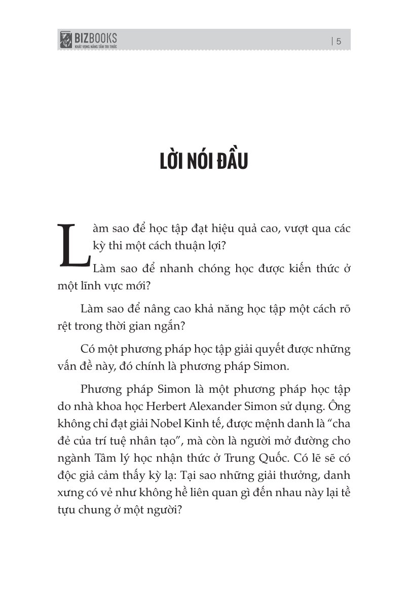 Combo 2 Quyển: Phương Pháp Học Tập Của Simon + Huấn Luyện Não Bộ Học Siêu Tốc - Hữu Vinh Phương Lược, Jonathan A.Levi