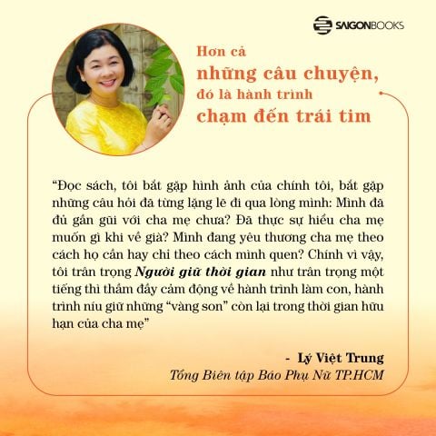  Người Giữ Thời Gian - Bí Quyết Giúp Cha Mẹ An Nhiên Tuổi Vàng - Lê Thị Thanh Lâm 