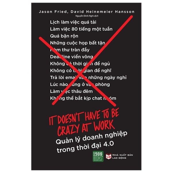 Quản Lý Doanh Nghiệp Trong Thời Đại 4.0 - Jason Fried, David Heinemeier Hansson