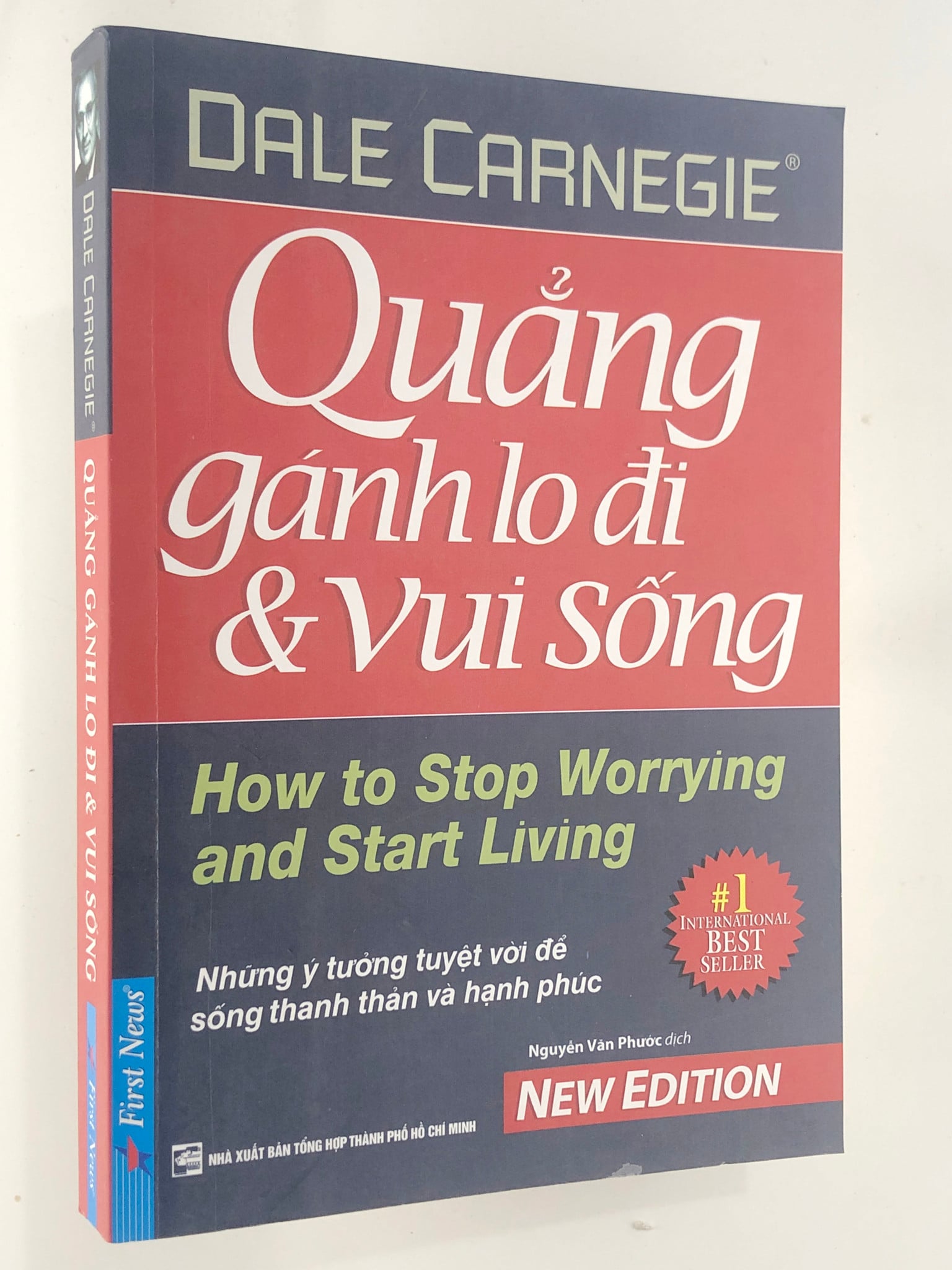 { Trưng Bày } Quẳng Gánh Lo Đi & Vui Sống - Bìa Cứng - Dale Carnegie