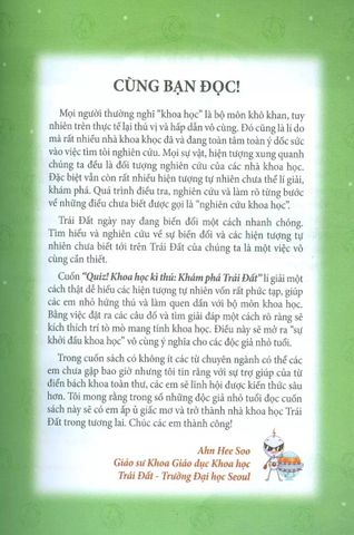  Quiz! Khoa Học Kì Thú - Khám Phá Trái Đất - Oh, Soo-jin, Ha, Jong-joon 