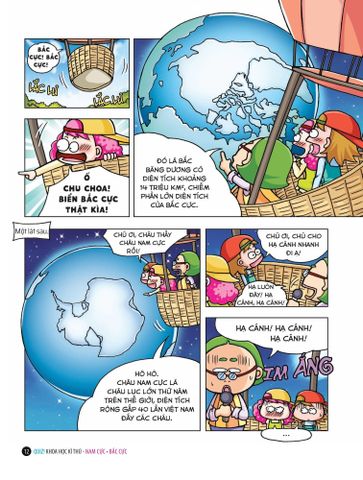  Quiz! Khoa Học Kì Thú - Nam Cực Bắc Cực - Shin, Hye-young 